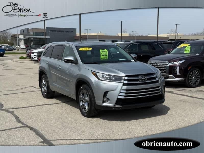 used 2018 Toyota Highlander car, priced at $26,985