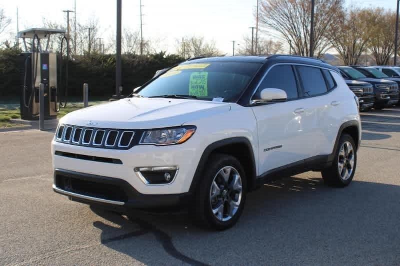 used 2021 Jeep Compass car, priced at $23,456