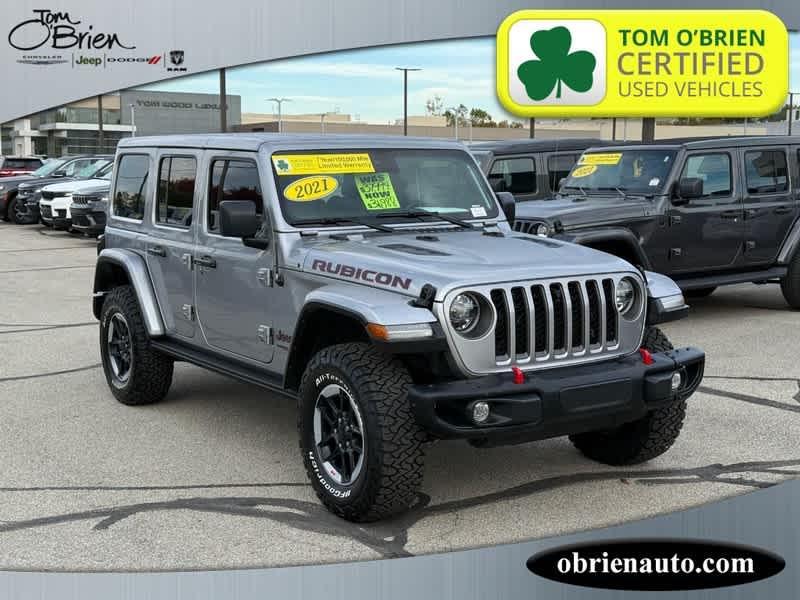 used 2021 Jeep Wrangler Unlimited car, priced at $36,988