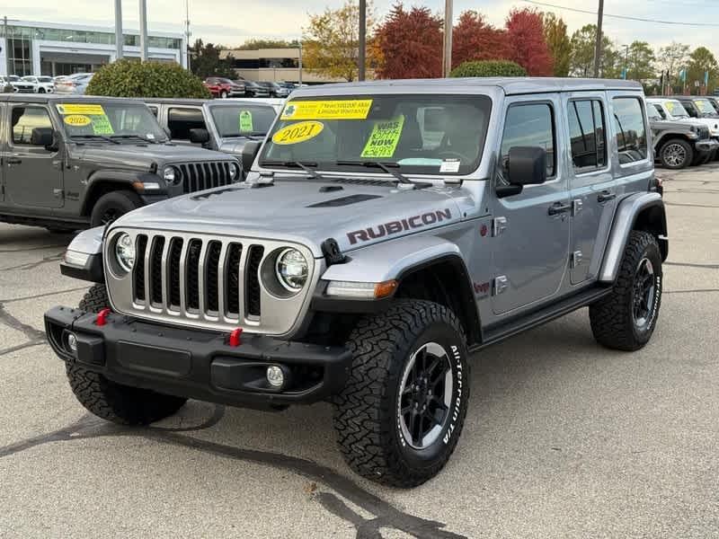 used 2021 Jeep Wrangler Unlimited car, priced at $36,988