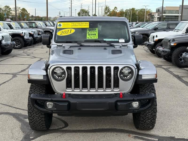 used 2021 Jeep Wrangler Unlimited car, priced at $36,988