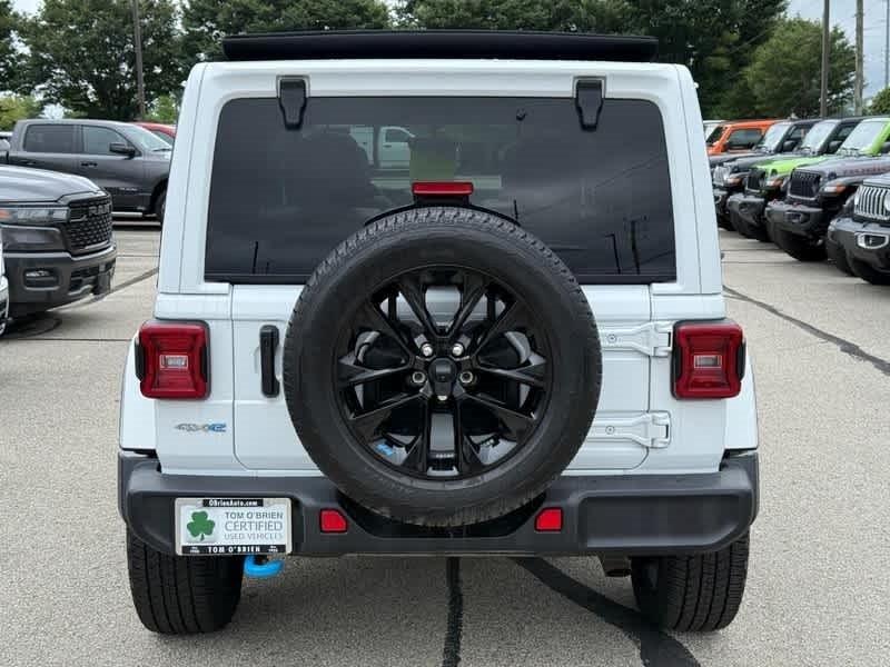used 2022 Jeep Wrangler Unlimited 4xe car, priced at $35,909