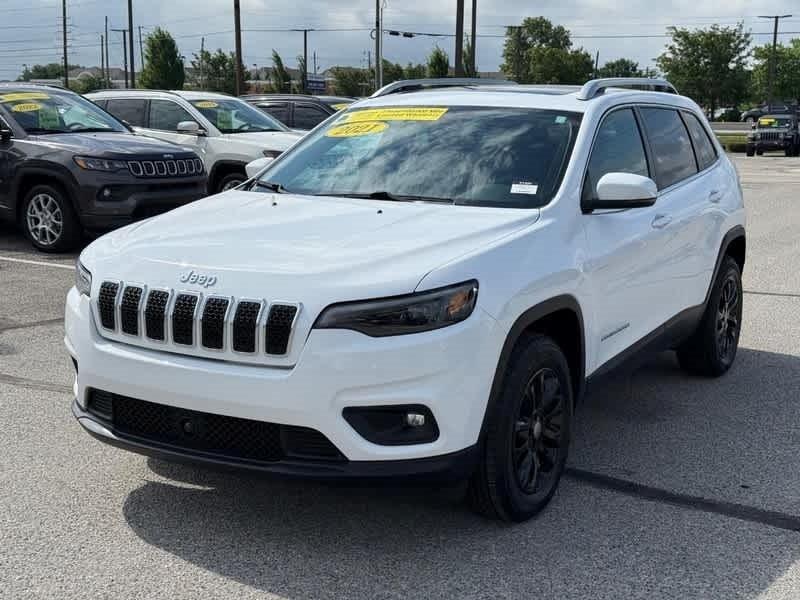 used 2021 Jeep Cherokee car, priced at $25,988
