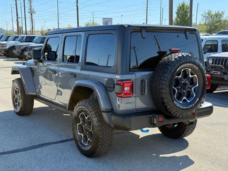 used 2022 Jeep Wrangler Unlimited 4xe car, priced at $37,003