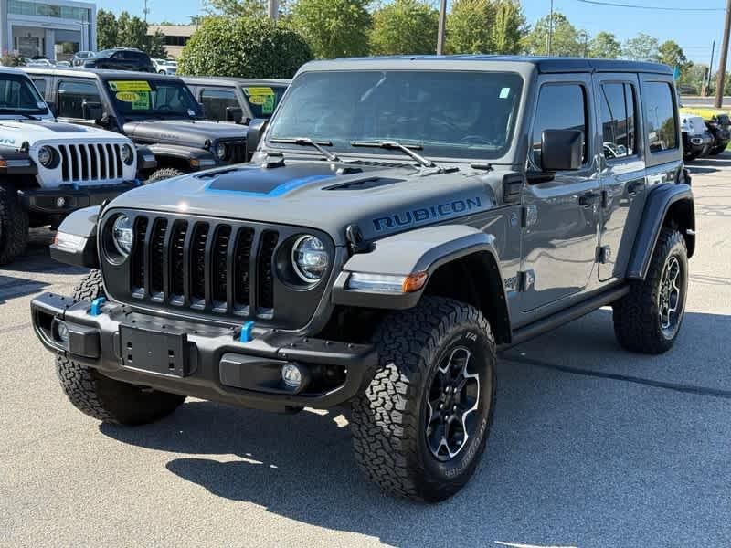 used 2022 Jeep Wrangler Unlimited 4xe car, priced at $37,003