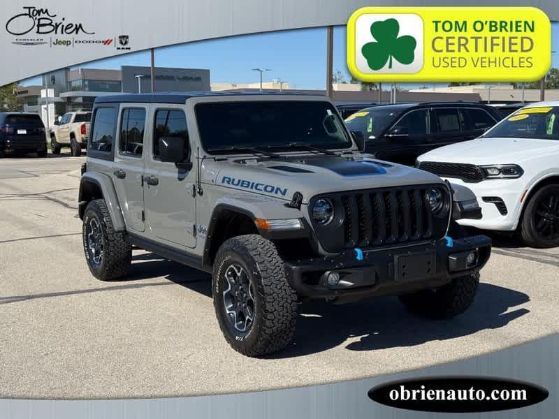 used 2022 Jeep Wrangler Unlimited 4xe car, priced at $37,769