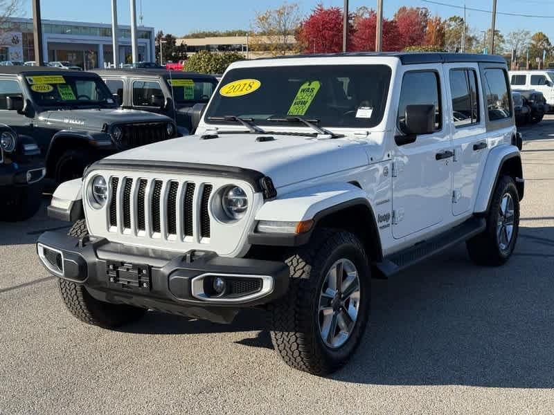 used 2018 Jeep Wrangler Unlimited car, priced at $21,988