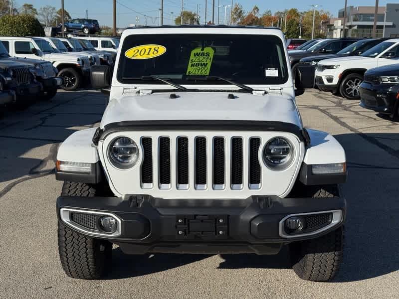 used 2018 Jeep Wrangler Unlimited car, priced at $21,988