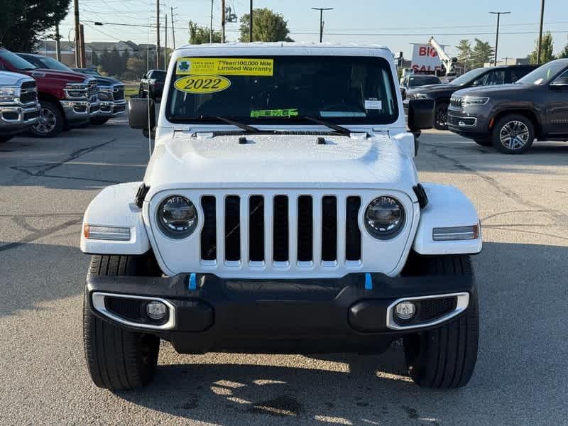 used 2022 Jeep Wrangler Unlimited 4xe car, priced at $34,217