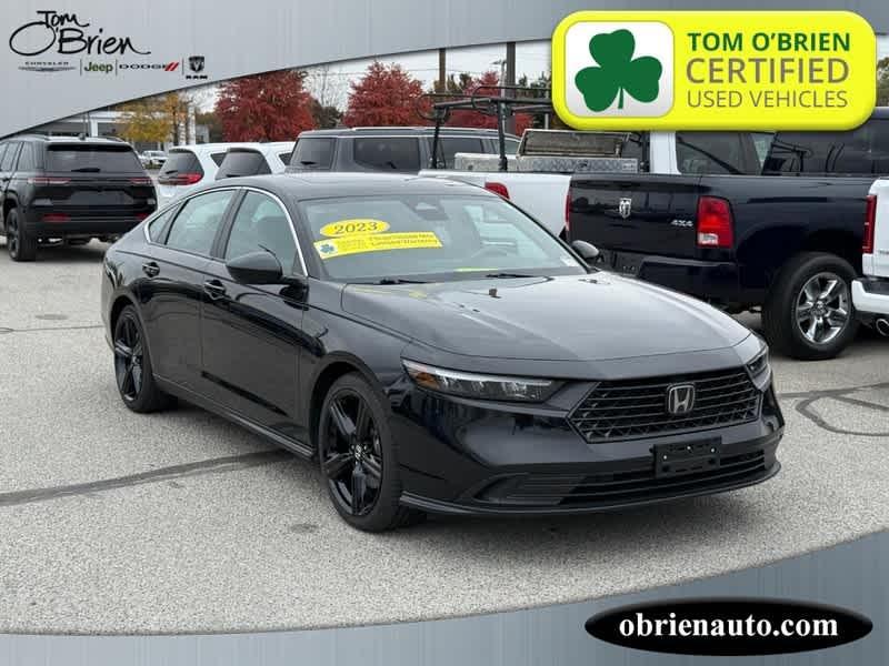 used 2023 Honda Accord Hybrid car, priced at $26,395