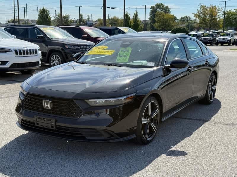 used 2023 Honda Accord Hybrid car, priced at $26,641