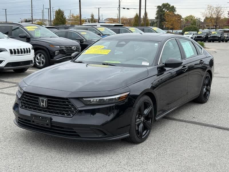 used 2023 Honda Accord Hybrid car, priced at $26,395