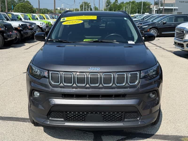 used 2022 Jeep Compass car, priced at $22,842