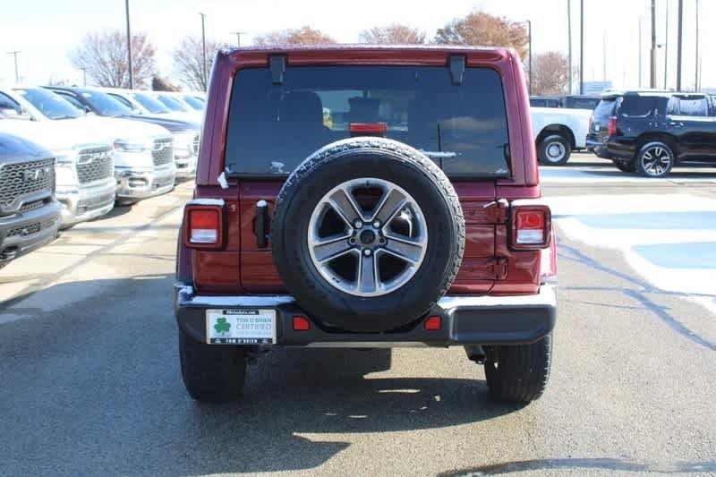 used 2022 Jeep Wrangler Unlimited car, priced at $33,744