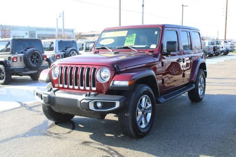 used 2022 Jeep Wrangler Unlimited car, priced at $33,744