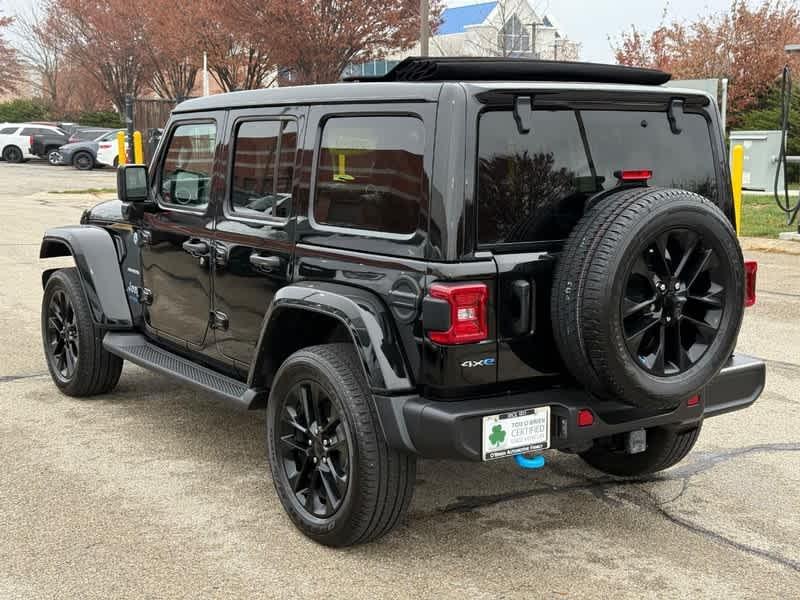 used 2022 Jeep Wrangler Unlimited 4xe car, priced at $42,994