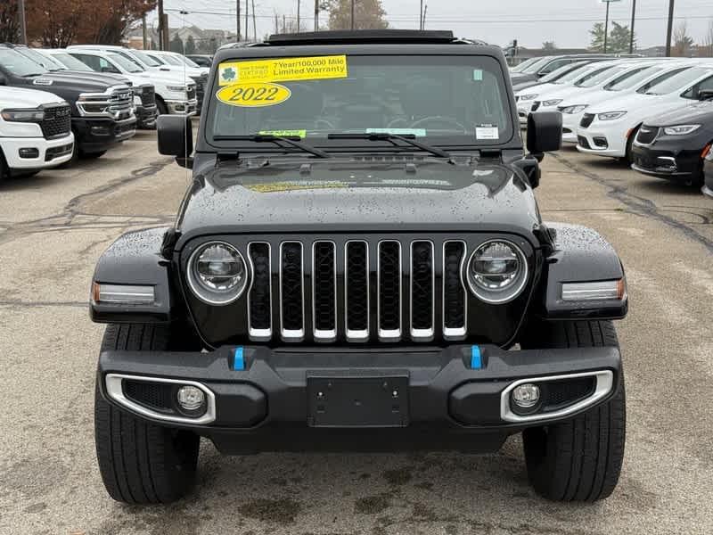used 2022 Jeep Wrangler Unlimited 4xe car, priced at $42,994