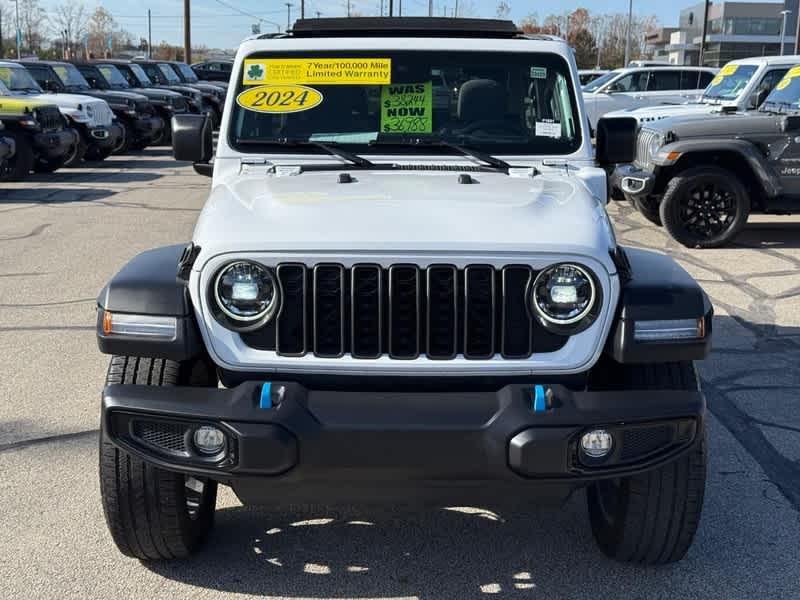 used 2024 Jeep Wrangler 4xe car, priced at $36,988