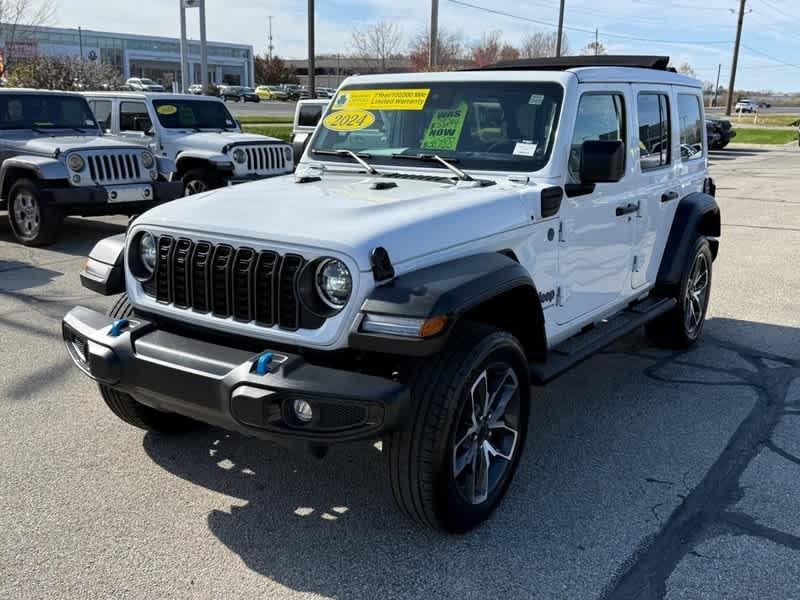 used 2024 Jeep Wrangler 4xe car, priced at $36,988