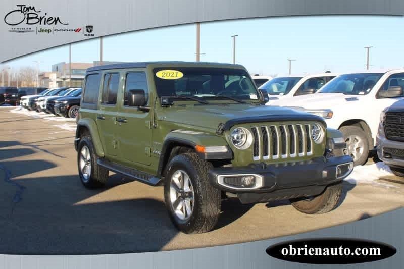 used 2021 Jeep Wrangler Unlimited car, priced at $29,988