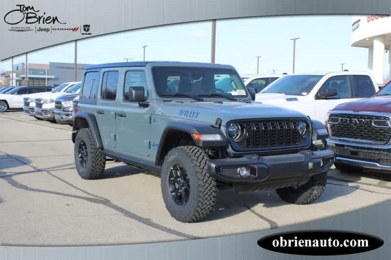 new 2025 Jeep Wrangler 4xe car, priced at $49,831