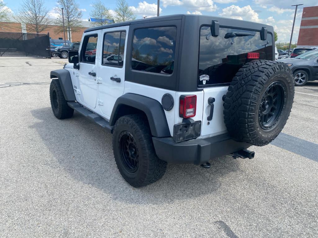 used 2017 Jeep Wrangler Unlimited car, priced at $19,988