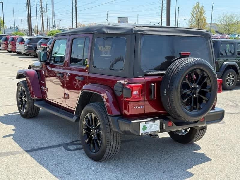 used 2021 Jeep Wrangler Unlimited 4xe car, priced at $33,988