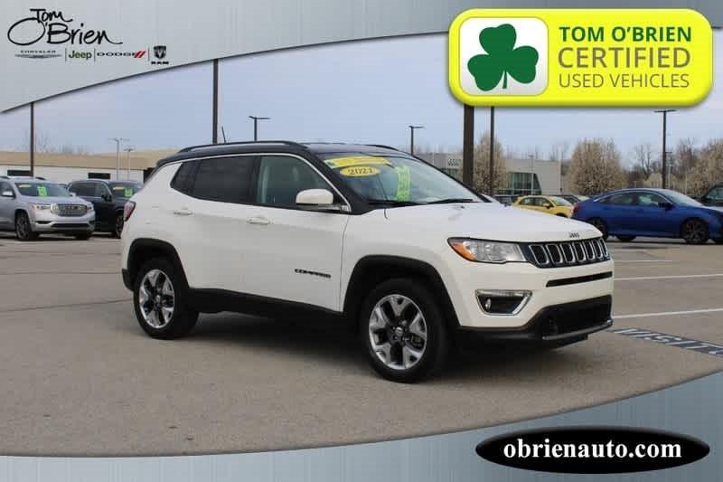 used 2021 Jeep Compass car, priced at $23,292