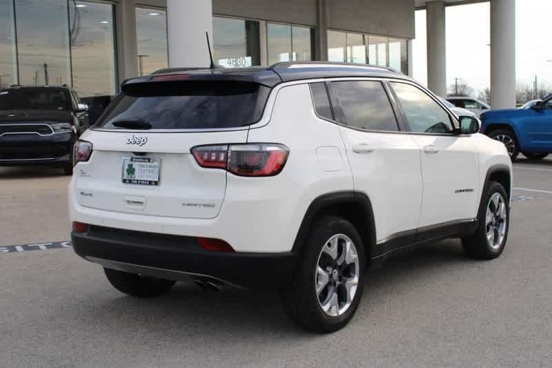 used 2021 Jeep Compass car, priced at $22,851