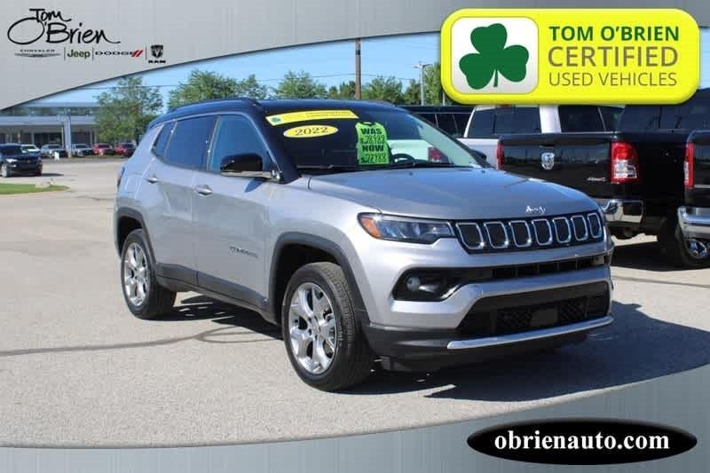 used 2022 Jeep Compass car, priced at $27,988