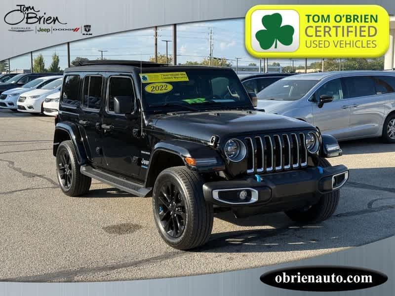 used 2023 Jeep Wrangler 4xe car, priced at $36,995