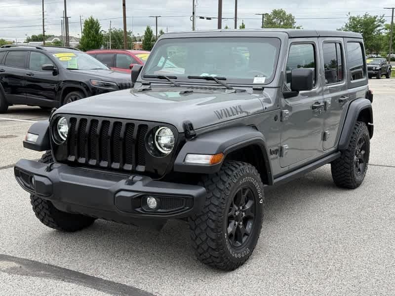 used 2021 Jeep Wrangler Unlimited car, priced at $34,928