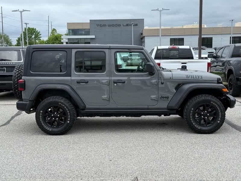 used 2021 Jeep Wrangler Unlimited car, priced at $34,928