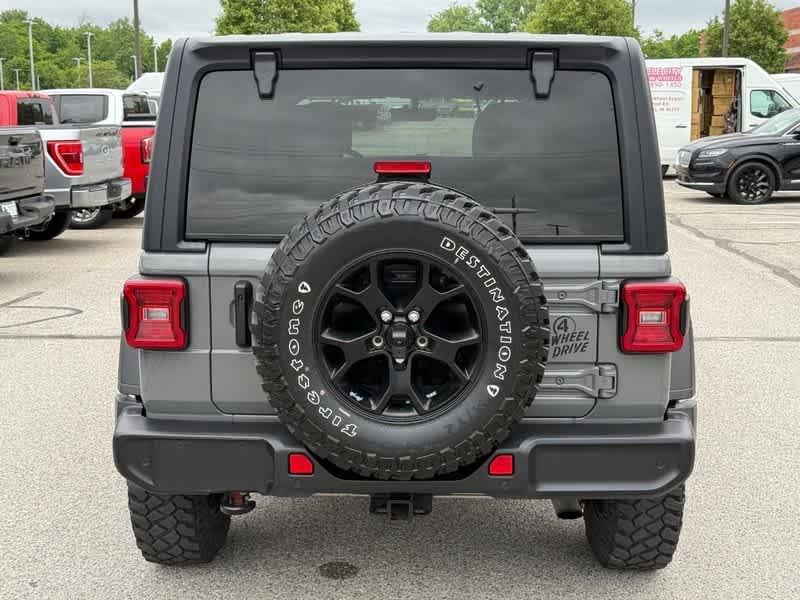 used 2021 Jeep Wrangler Unlimited car, priced at $34,928