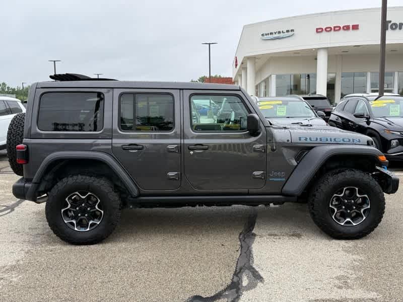 used 2022 Jeep Wrangler Unlimited 4xe car, priced at $38,988