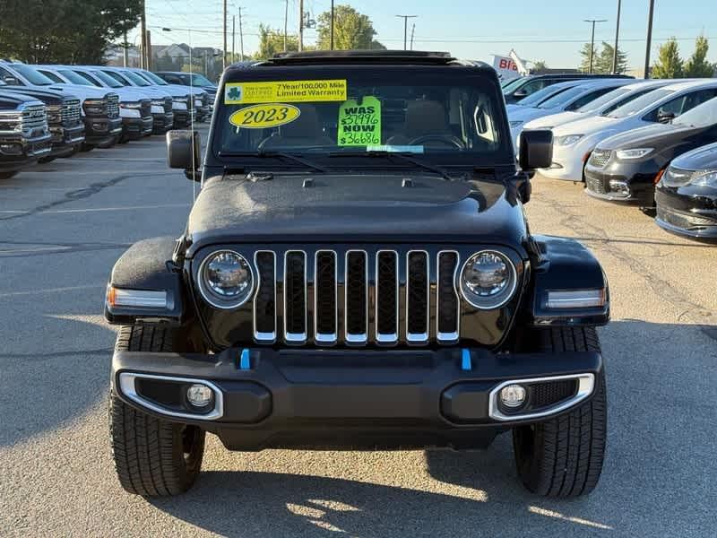 used 2023 Jeep Wrangler 4xe car, priced at $35,997