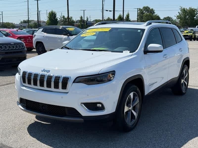 used 2021 Jeep Cherokee car, priced at $24,998
