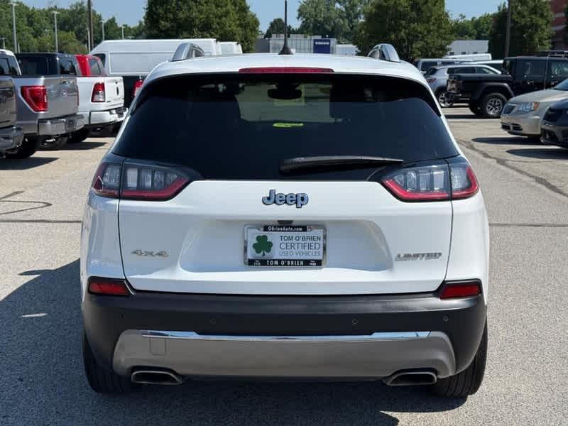 used 2021 Jeep Cherokee car, priced at $23,794