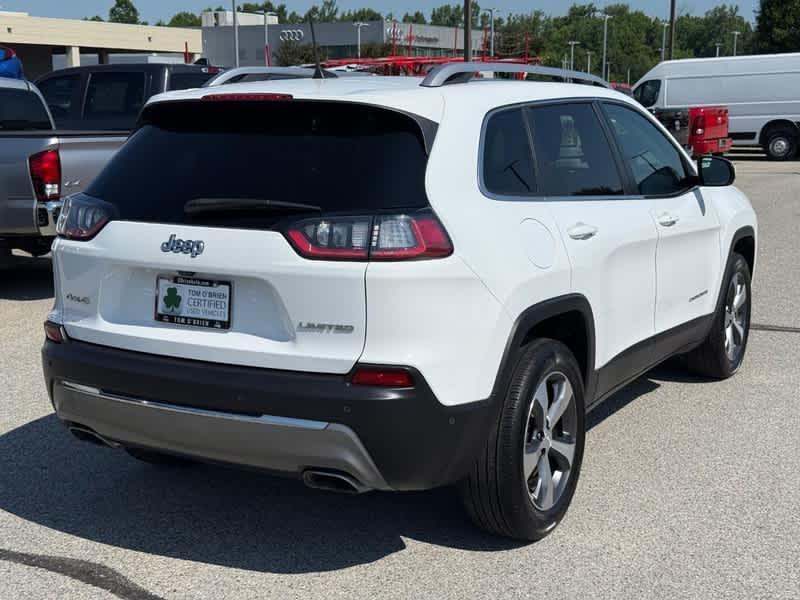 used 2021 Jeep Cherokee car, priced at $23,794