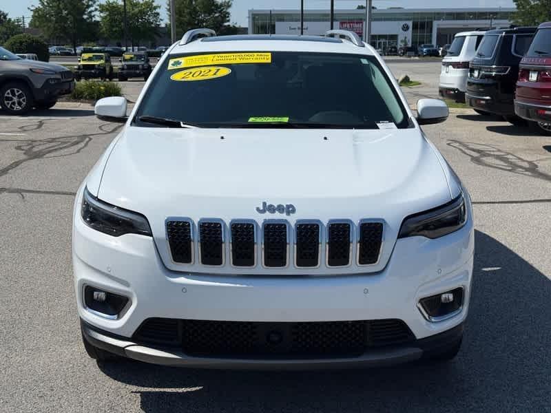used 2021 Jeep Cherokee car, priced at $23,794