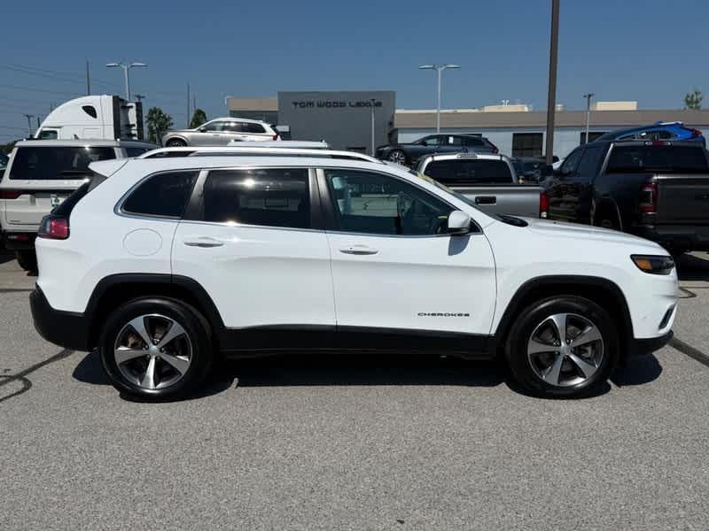 used 2021 Jeep Cherokee car, priced at $23,794