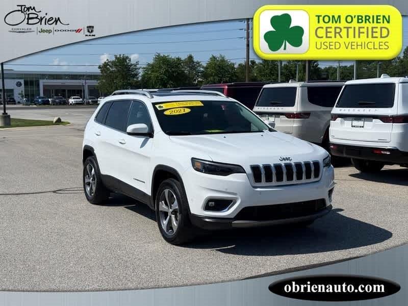used 2021 Jeep Cherokee car, priced at $24,998