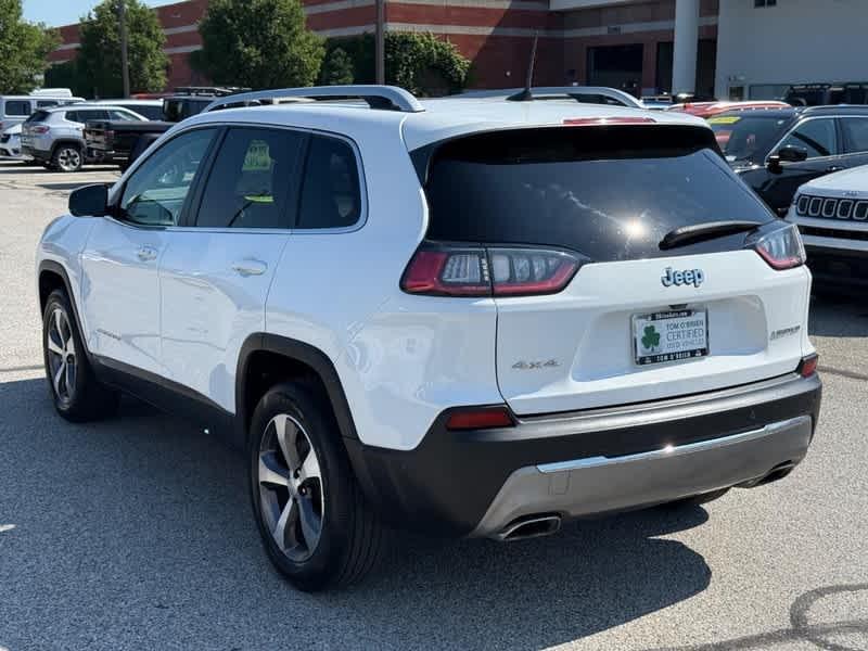 used 2021 Jeep Cherokee car, priced at $23,794