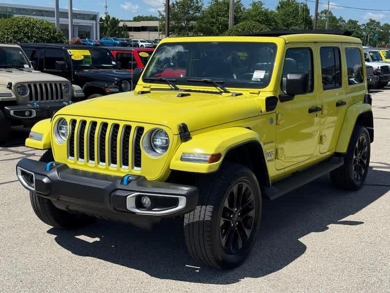used 2022 Jeep Wrangler Unlimited 4xe car, priced at $35,998