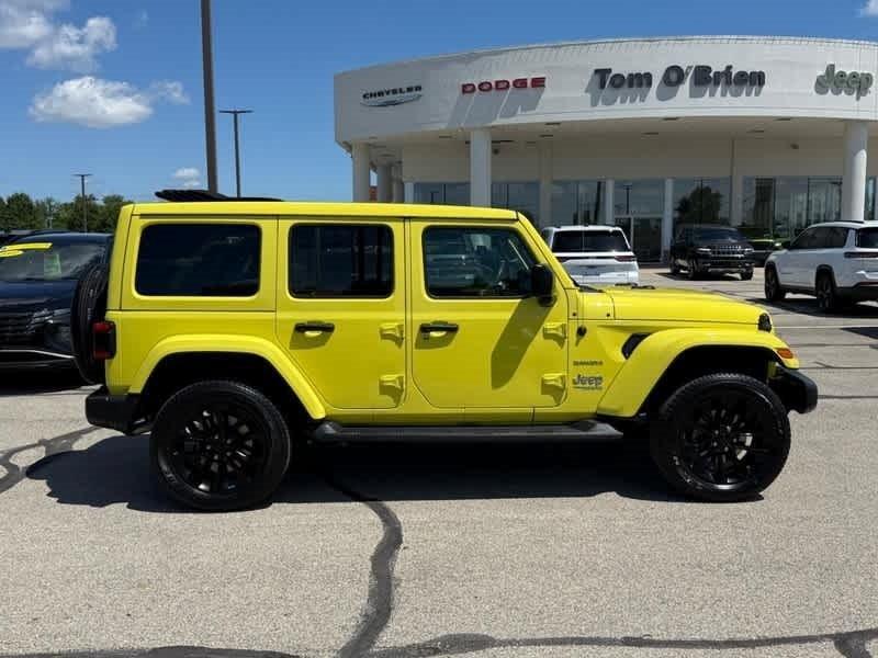 used 2022 Jeep Wrangler Unlimited 4xe car, priced at $35,998