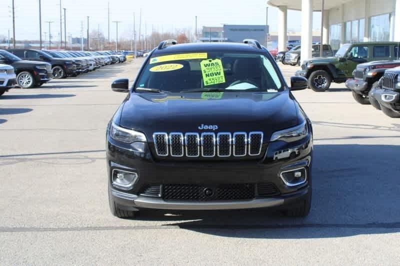used 2022 Jeep Cherokee car, priced at $28,528