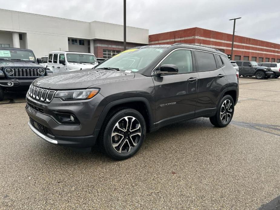 used 2022 Jeep Compass car, priced at $24,488