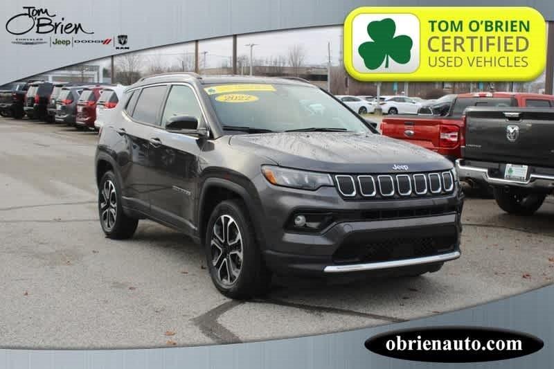 used 2022 Jeep Compass car, priced at $24,488