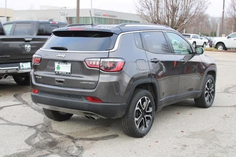 used 2022 Jeep Compass car, priced at $24,488