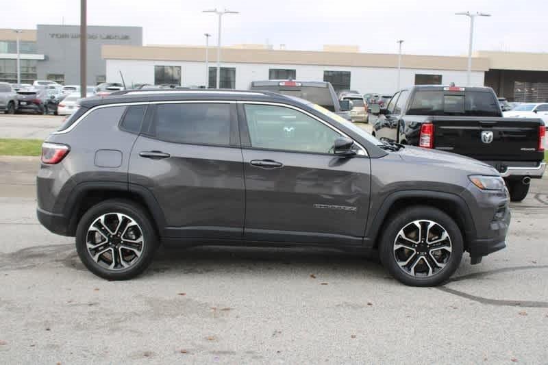 used 2022 Jeep Compass car, priced at $24,488